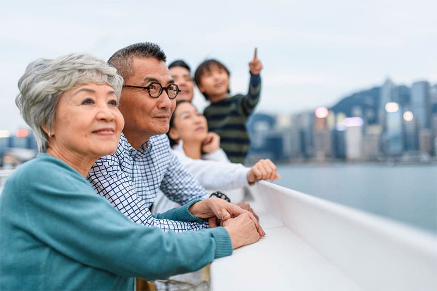 Grand Parents Traveling