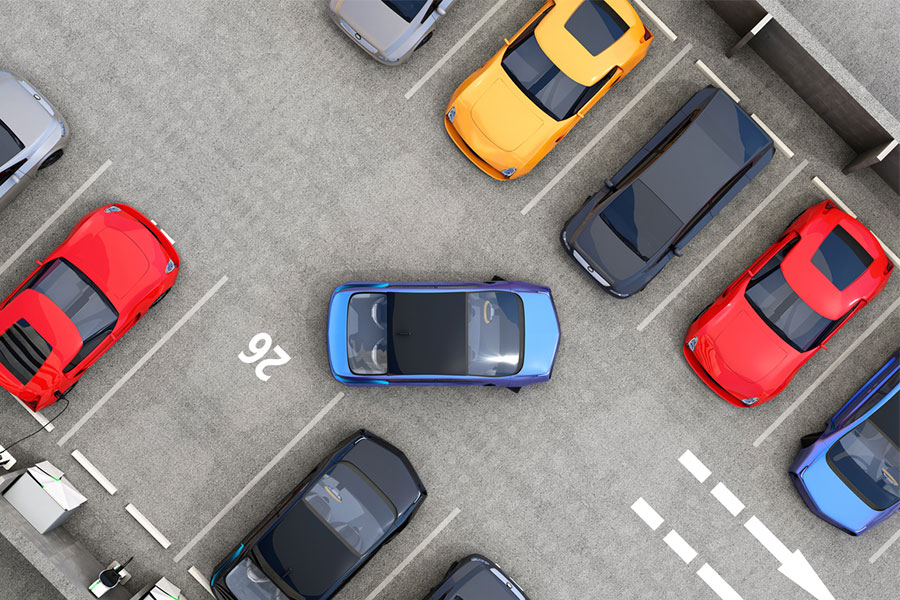 Parking Overhead View